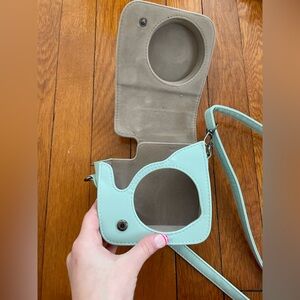 Mint Green Camera Bag